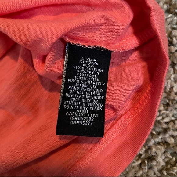 NWT Sanctuary Bridgerton Puff Sleeve Tee Coral in Sz S - Picture 9 of 13